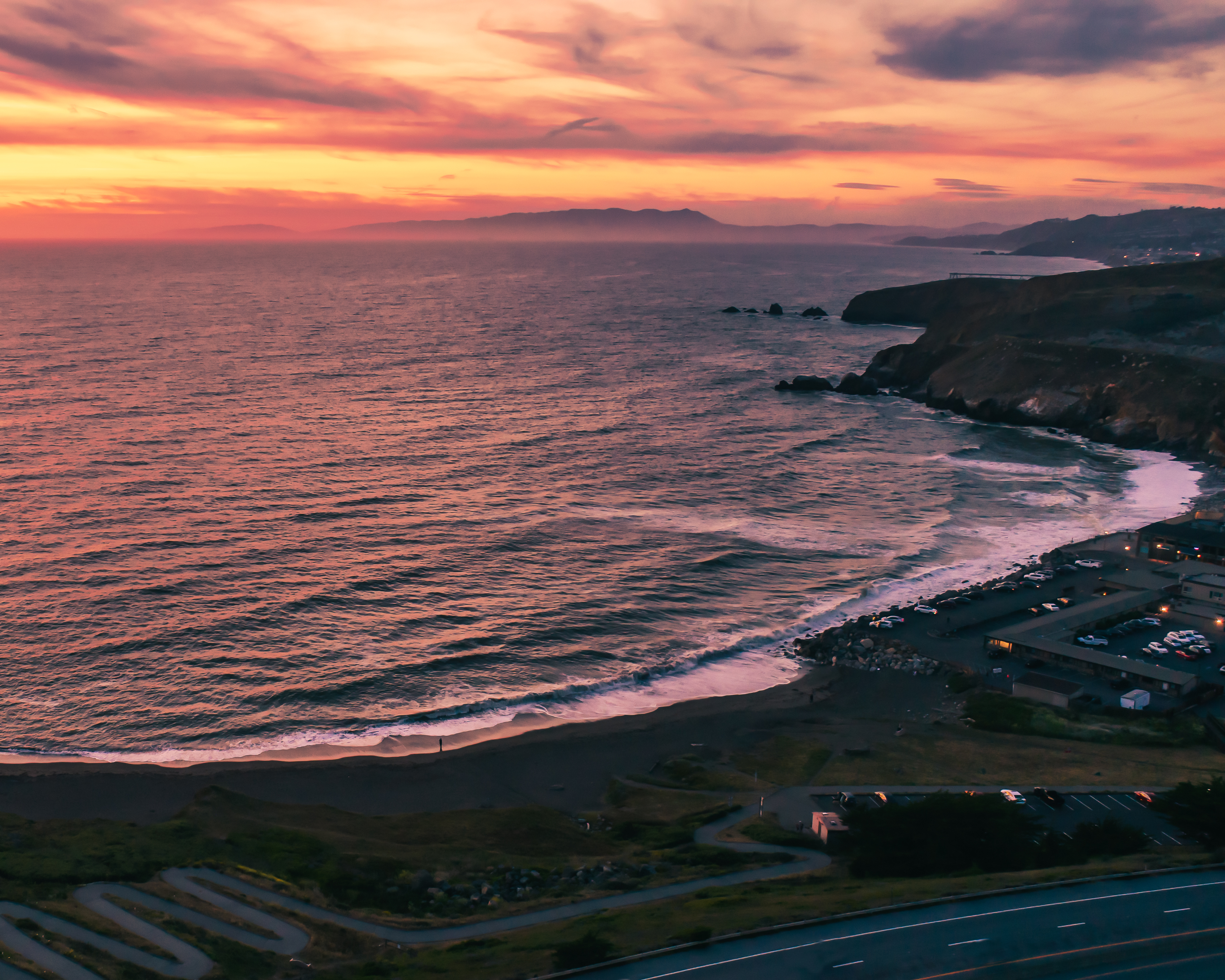 sunset image